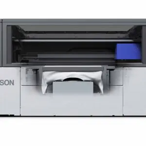 Epson F1060 DTG DTF Printer Australia Qld NSW Vic SA NT WA Tas Front CLose Shirt Load Inside