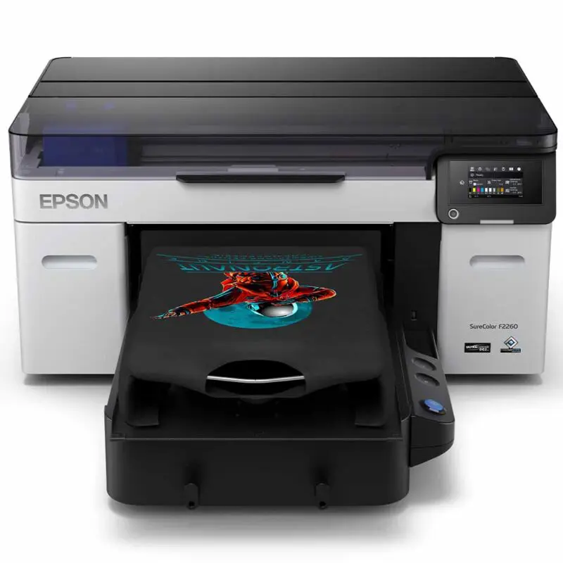 Epson F2260 Direct To Garment Film Printer Australia Front T Shirt Printed
