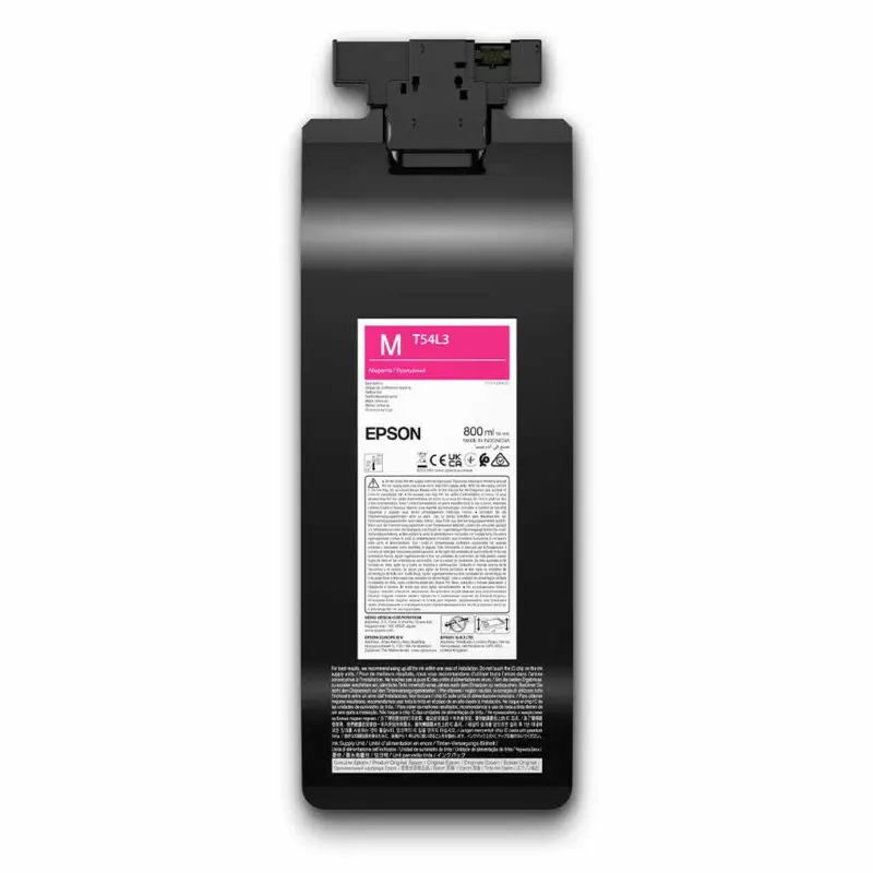 Epson F2260 Direct To Garment Film Printer Ink Magenta M T54L3 C13T54L300
