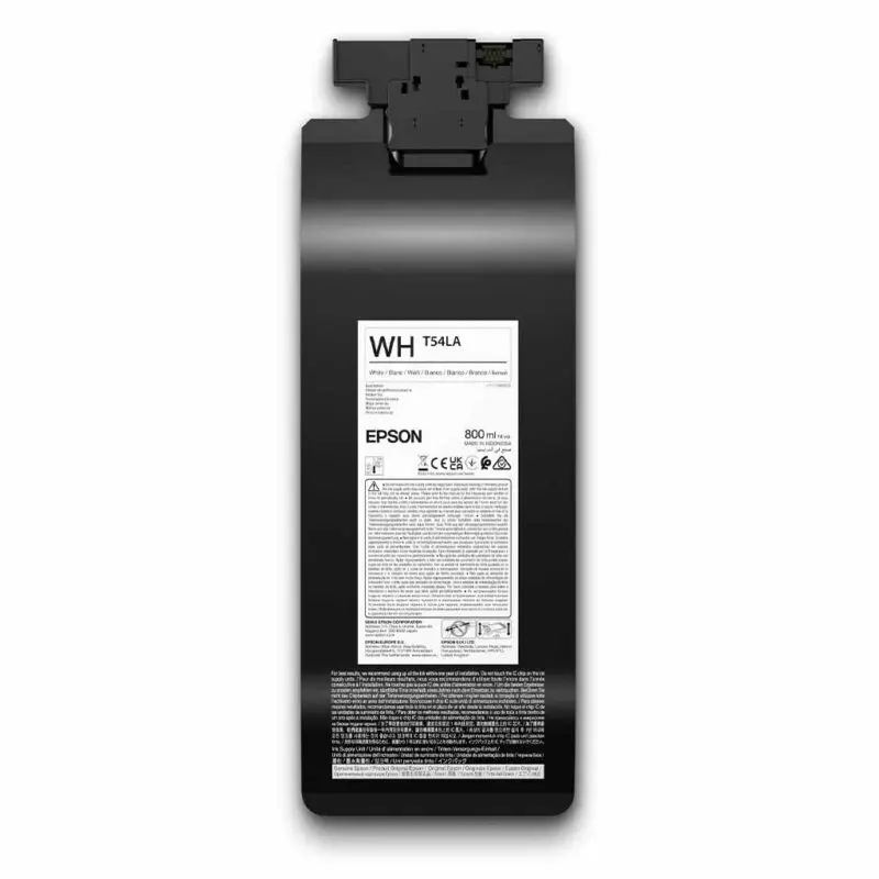 Epson F2260 Direct To Garment Film Printer Ink White W T54LA C13T54LA00