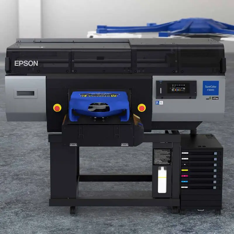 Epson SC F3000 Direct To Garment Film Printer Australia Hero T Shirt Front