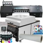 Iris Super Pro Maxx DTF Store Direct to Film Printer Package Premium Front Hero with Consumables