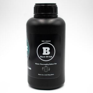 UV DTF Spectrum UV Ink Black L Litre Bottle Back