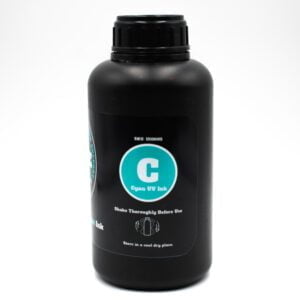 UV DTF Spectrum UV Ink Cyan L Litre Bottle Back