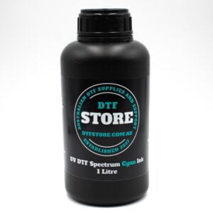 UV DTF Spectrum UV Ink Cyan L Litre Bottle Front