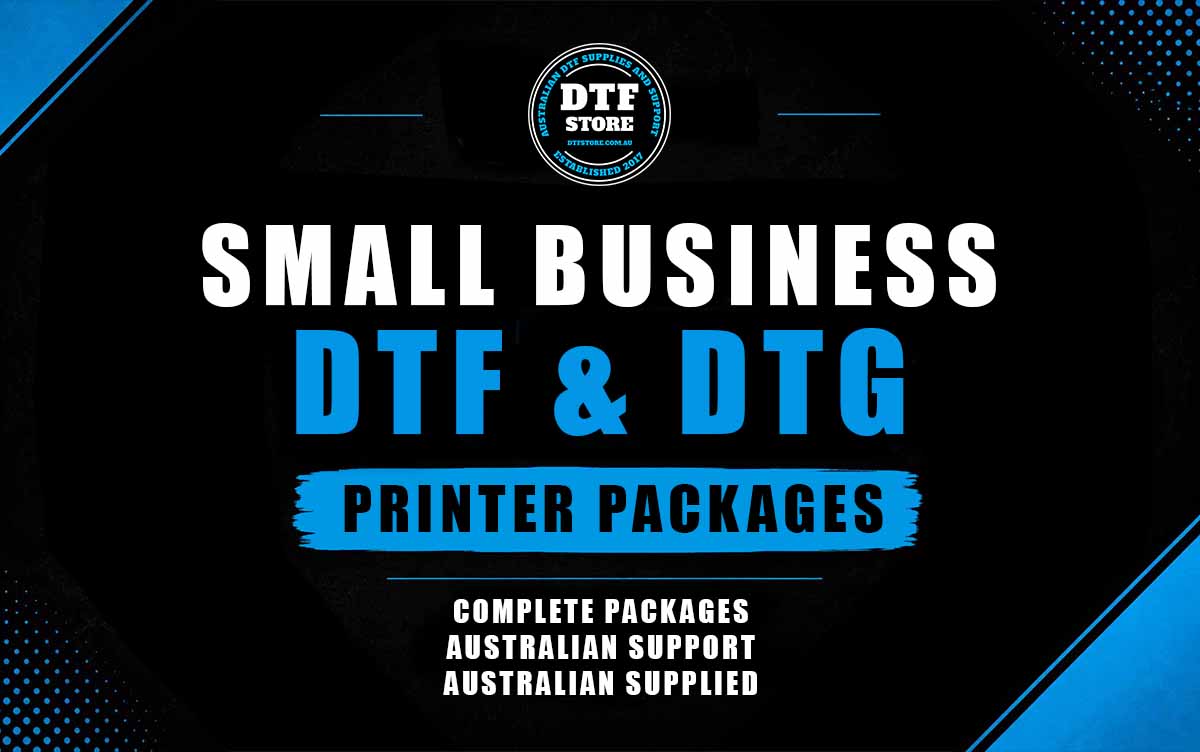 small business dtf dtg printer packages australia clothing printing